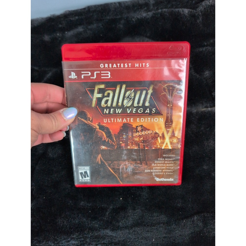 Fallout New Vegas Ultimate Edition PS3 One Size Red Excellent